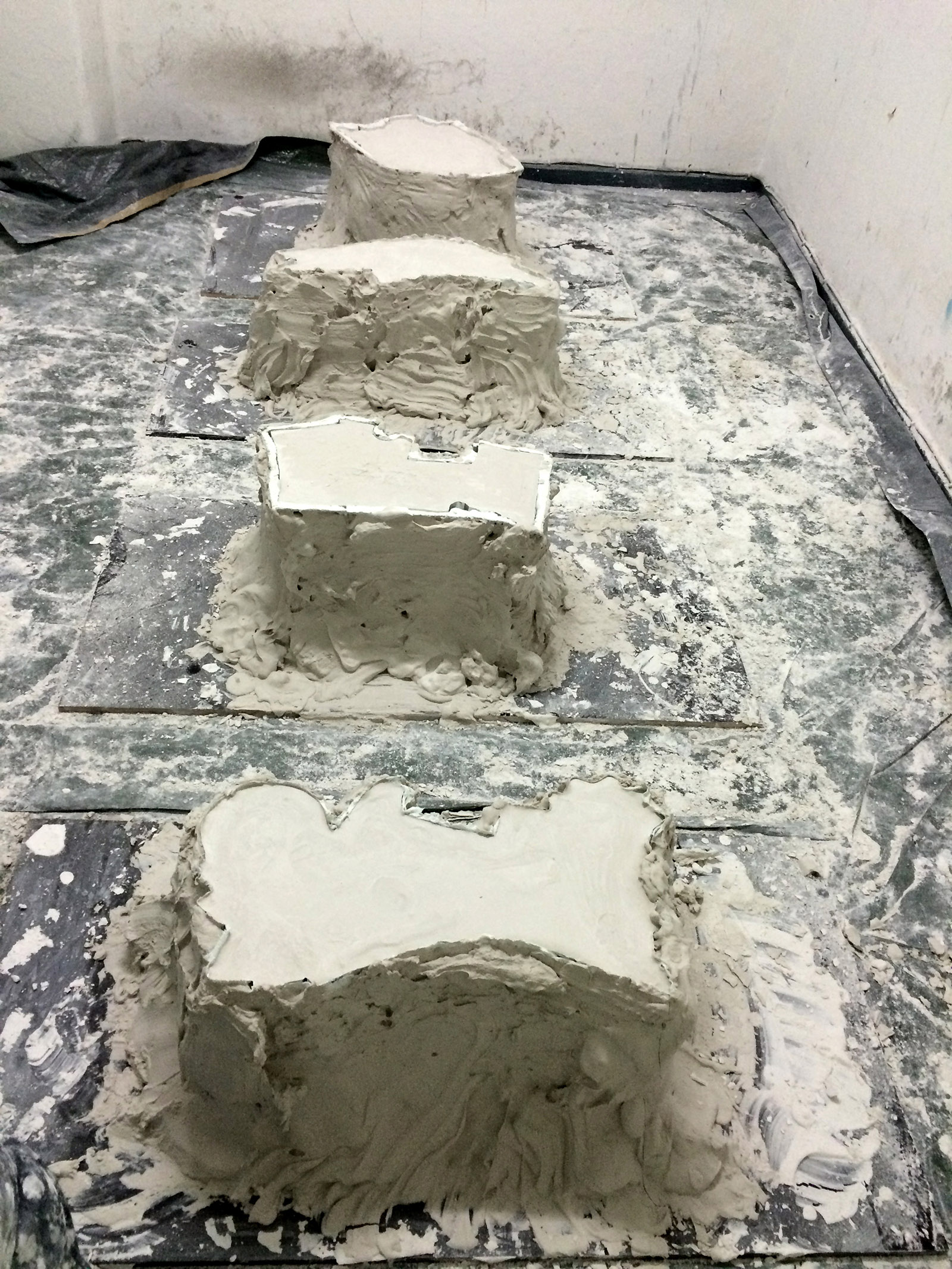 Creating the work 'Archive of Surfaces' by Dan Stockholm