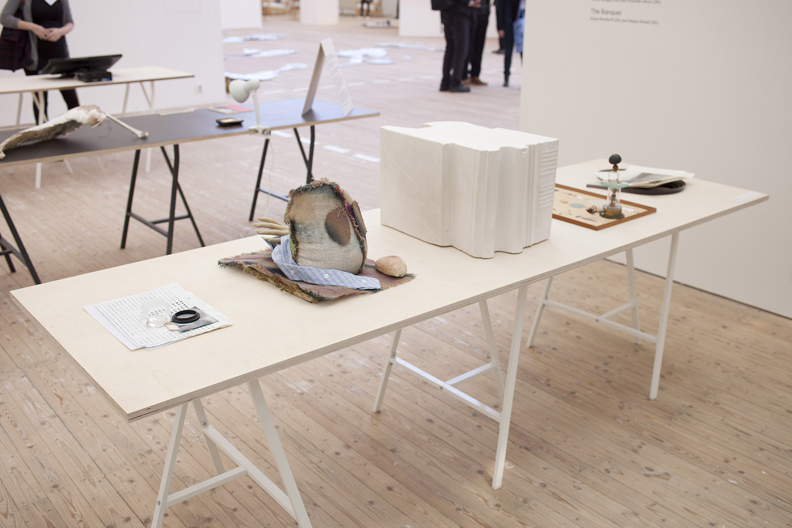 Documentation of the work 'Archive of Surfaces' by Dan Stockholm