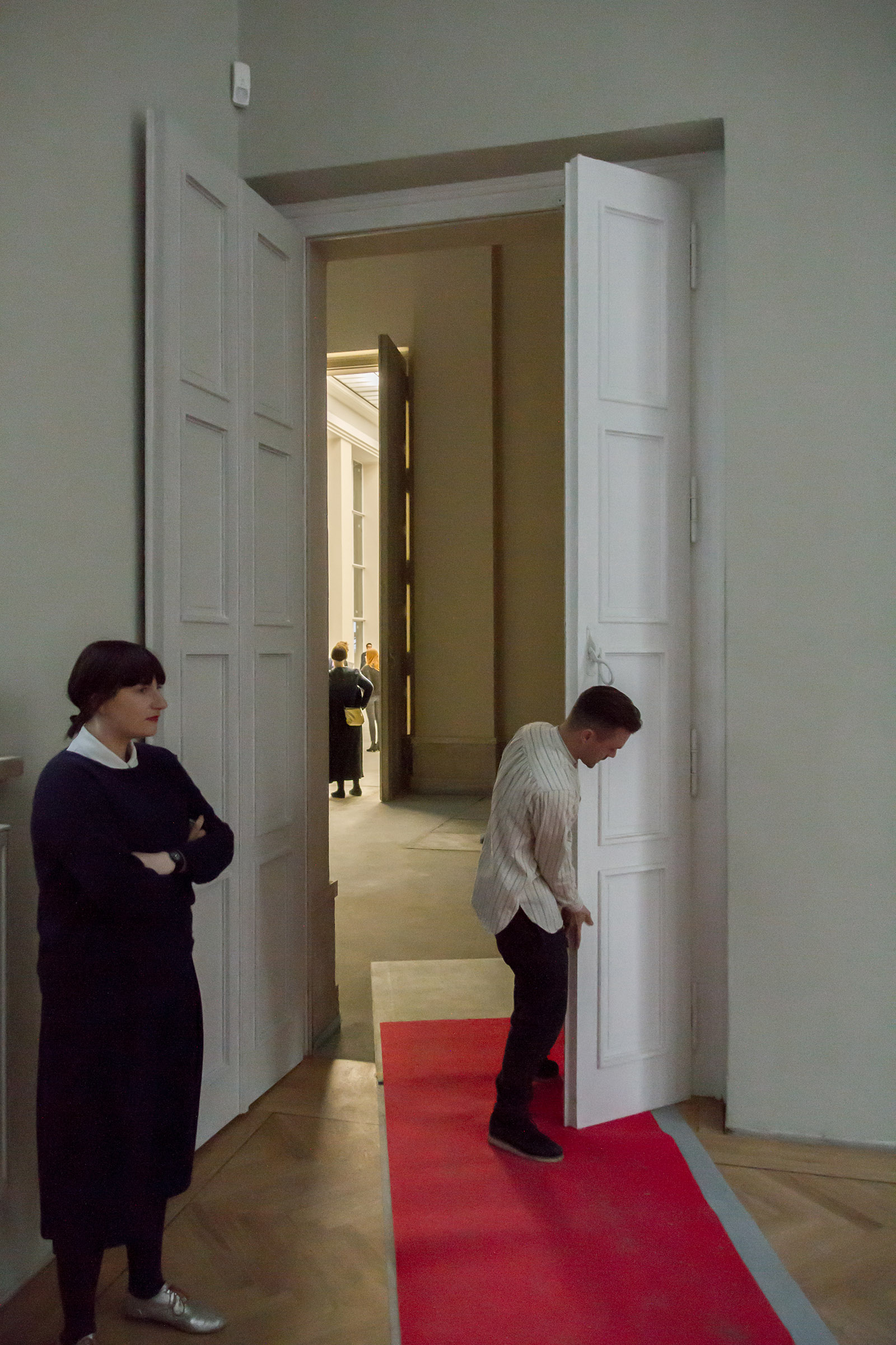 Documentation of the work 'Building Breathing' by Dan Stockholm