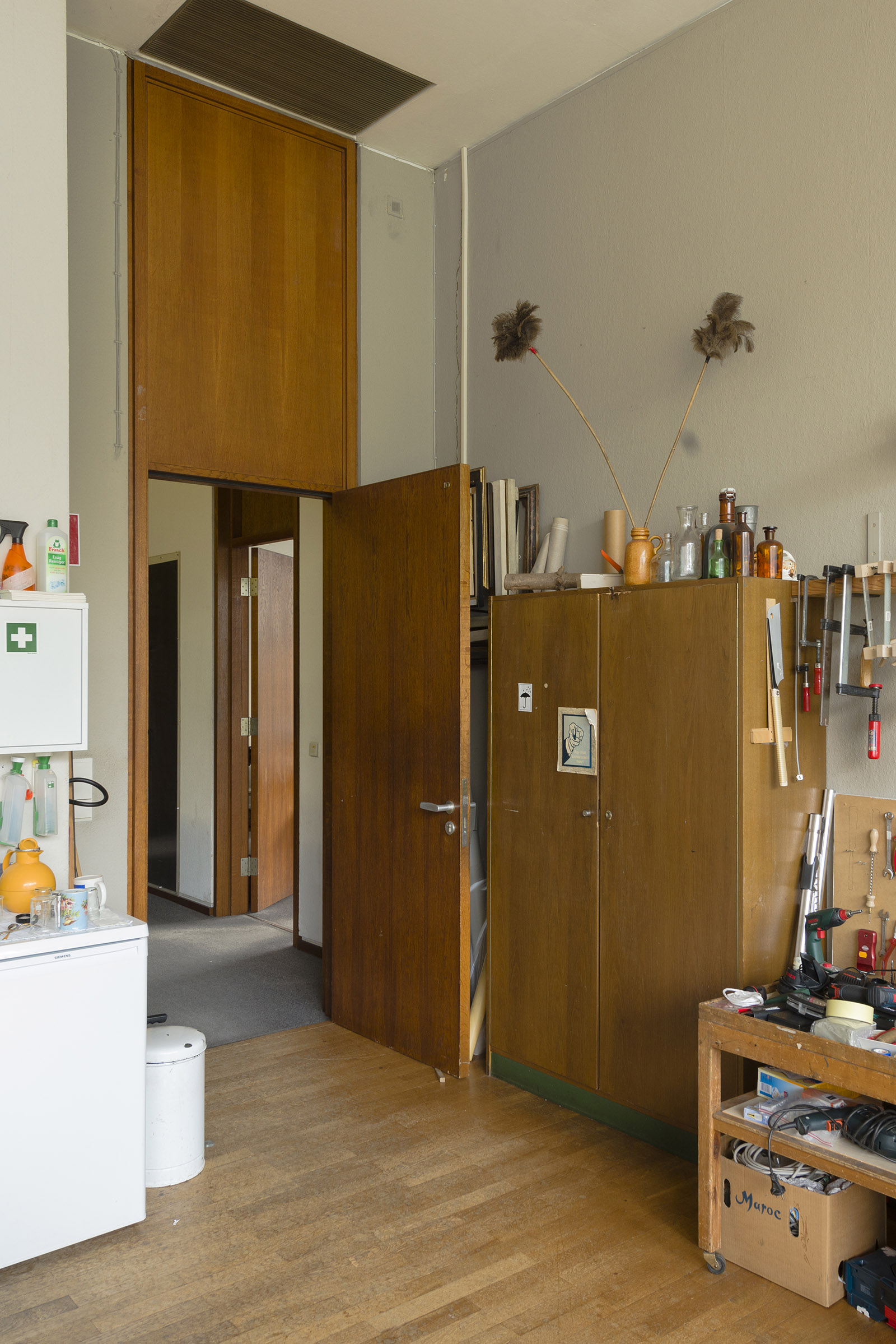 Documentation of the work 'Building Breathing' by Dan Stockholm