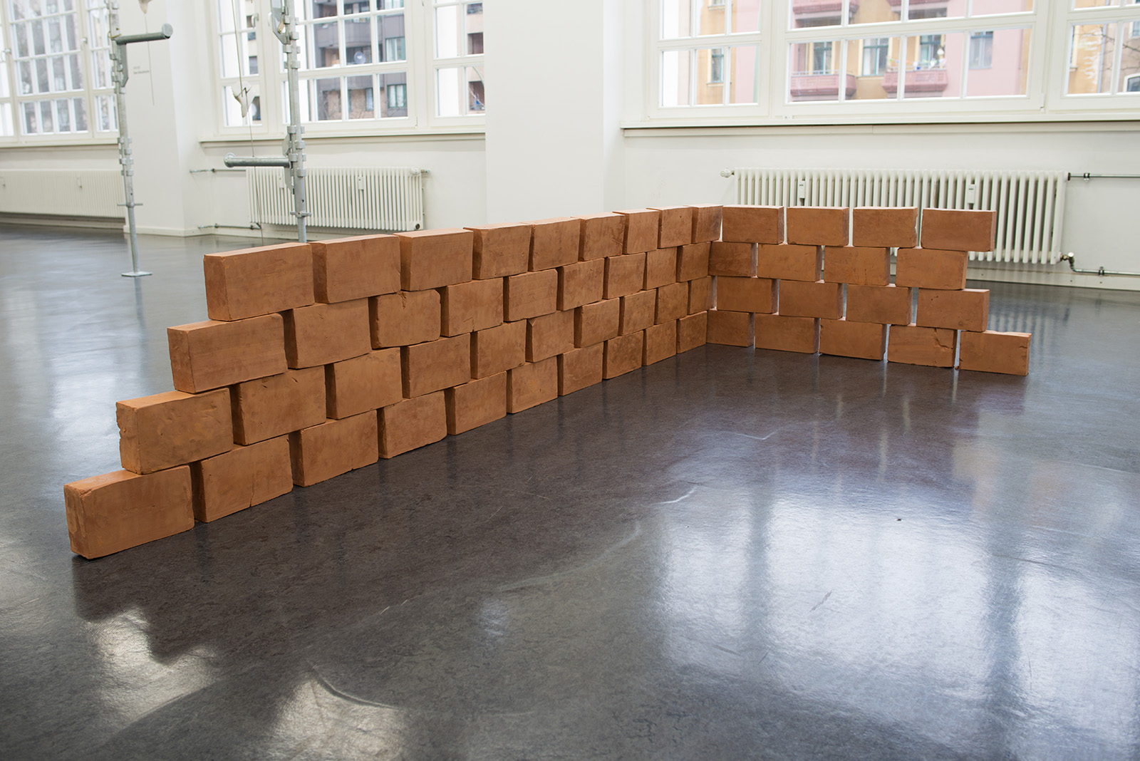 Documentation of the work 'By Hand' by Dan Stockholm