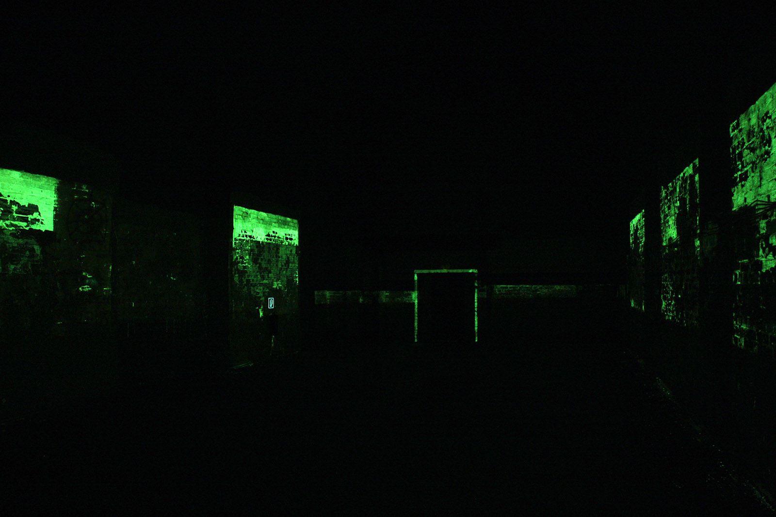 Documentation of the work 'Present Pasts' by Dan Stockholm
