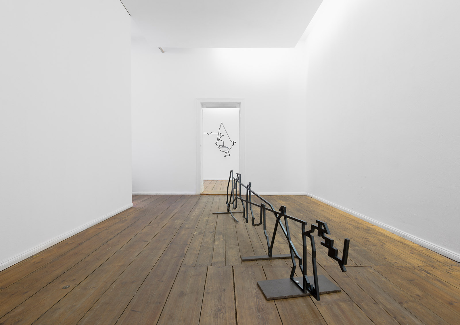 Documentation of the work 'The Phantoms' by Dan Stockholm