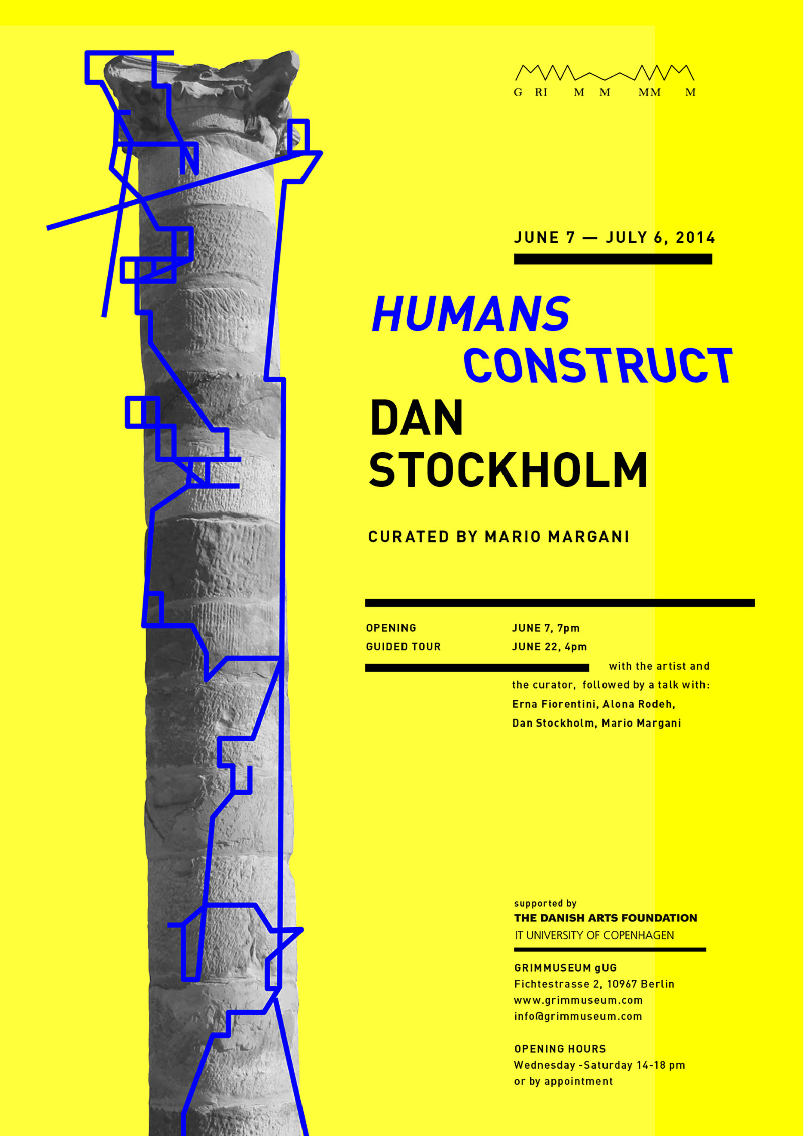 Creating the work 'The Phantoms' by Dan Stockholm, specifically 'Phantom ridge'